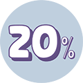 20% icon