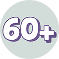 60+ icon