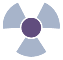 Icon representing radiation