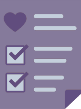 Icon of a checklist