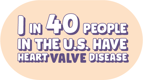 1 in 40 people in the U.S. have heart valve disease