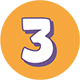 Icon of number 3