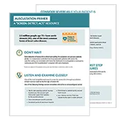 Auscultation Primer One-Pager